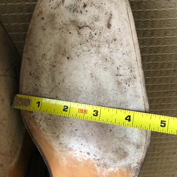 Gucci Men's Black Leather Oxford Shoes . - Picture 11 of 15